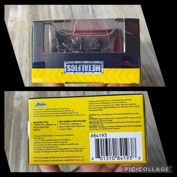 Godzilla x Kong The New Empire Godzilla And Kong Set Of 2 Metalfigs Die Cast Toy - Picture 7 of 15